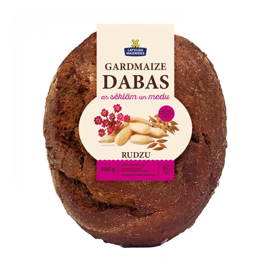 GARDMAIZE DABAS с семенами и мёдом