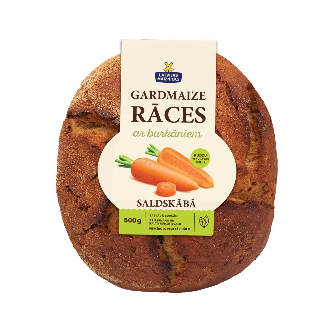 GARDMAIZE RĀCES with carrots