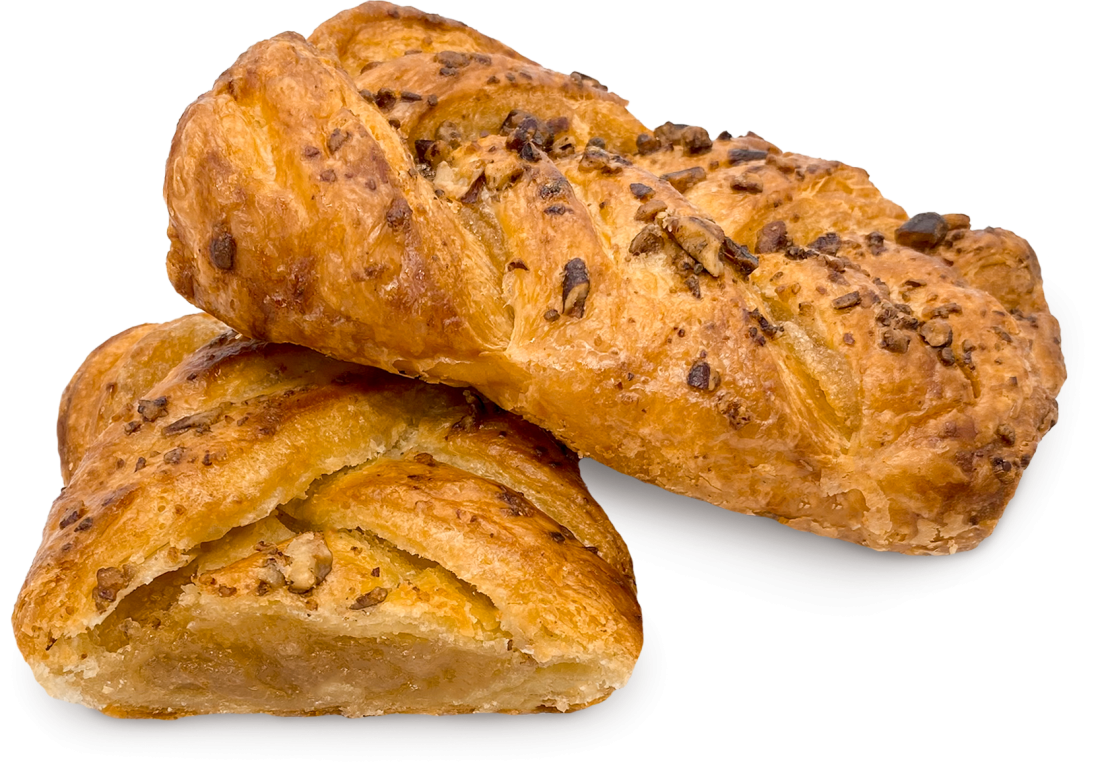 Pecan Bun with Maple Syrup