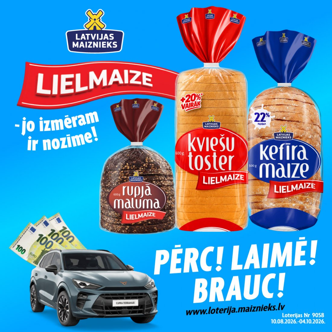 LIELMAIZE loterija ir klāt!