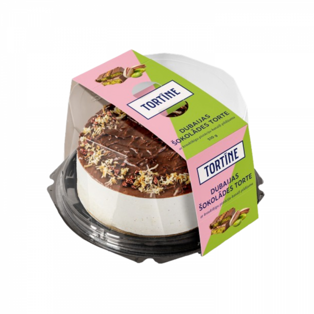 Tortīne Dubaijas šokolādes torte