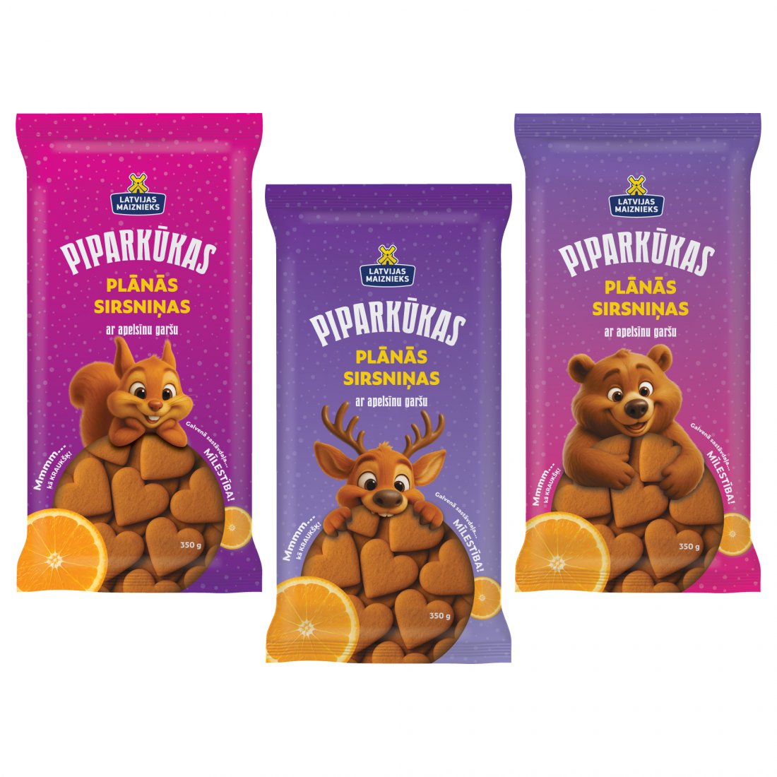 Gingerbread Cookies with Orange Flavour