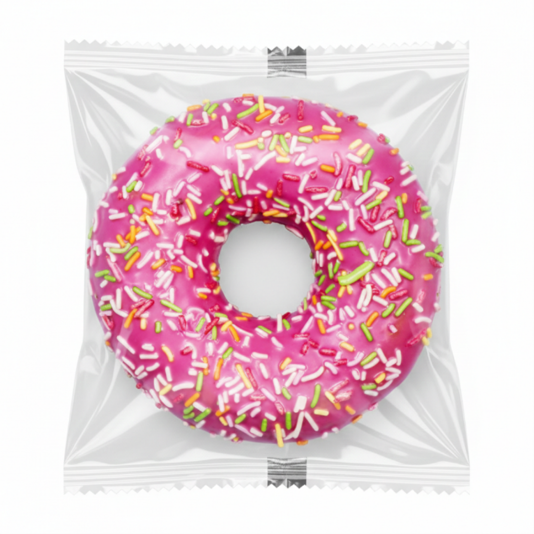 Пончик со вкусом клубники