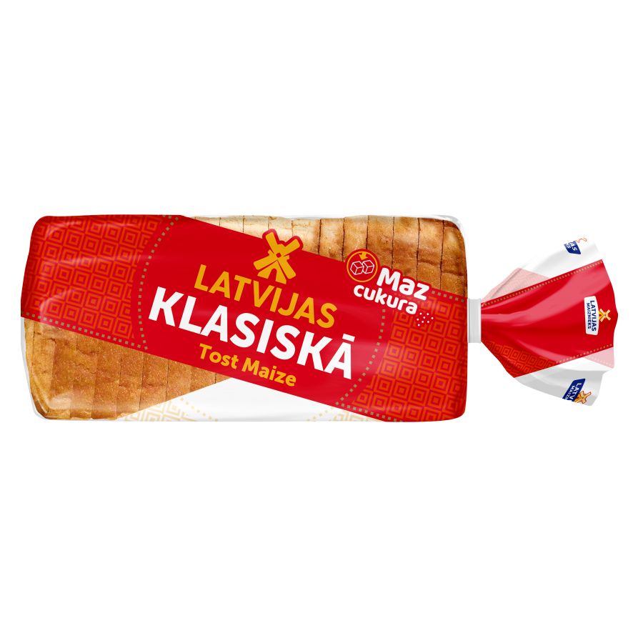 „ Latvijas Tost Maize” классический тостерный хлеб