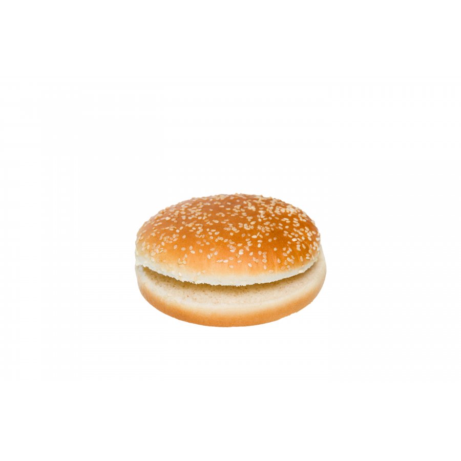 Hamburgera maizīte ar sezama sēklām