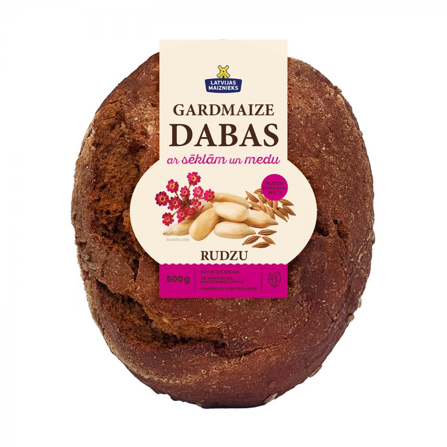 GARDMAIZE DABAS with seeds and honey