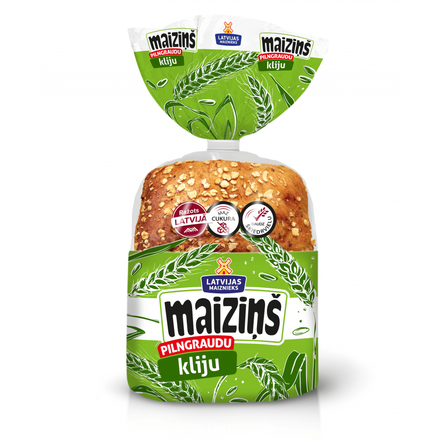 "MAIZIŅŠ" whole grain buns with gran