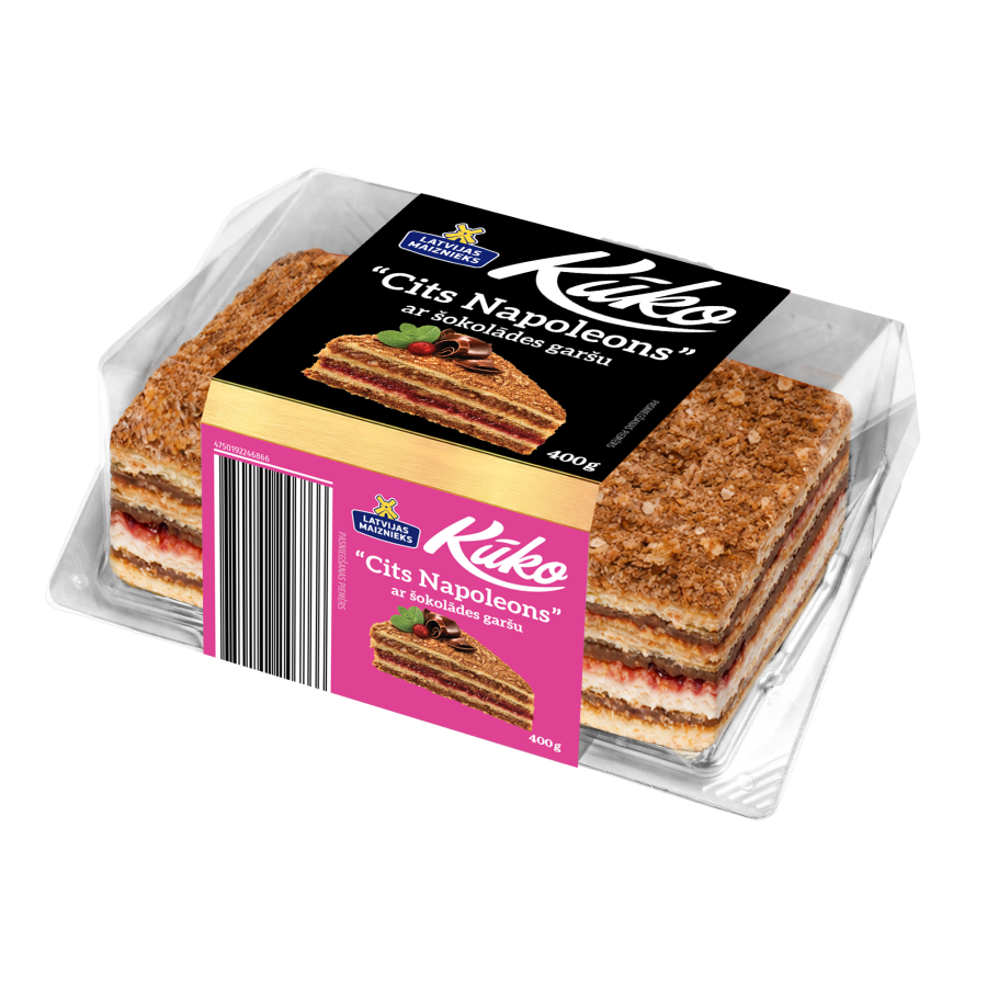 Cits Napoleons ar šokolādes garšu