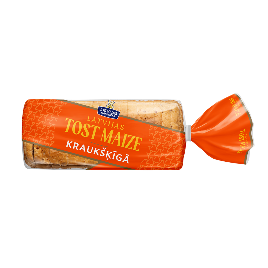 Kraukšķīgā tostermaize “Latvijas Tost Maize” 