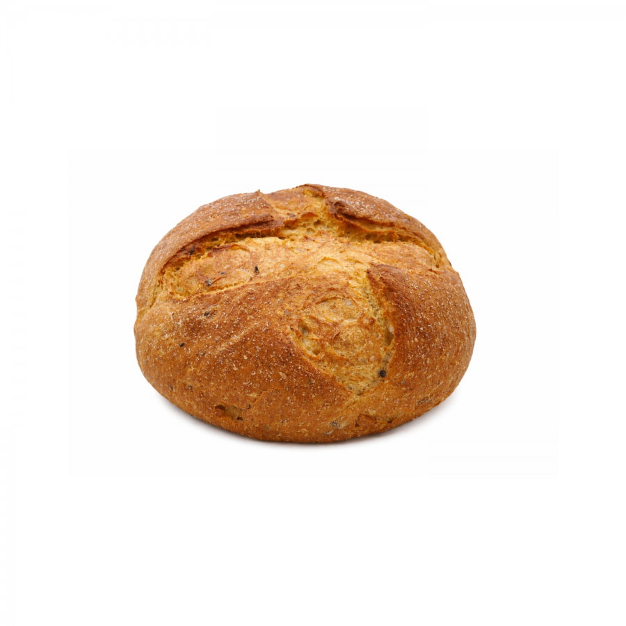 Хлеб с поджаренными овсяными хлопьями)