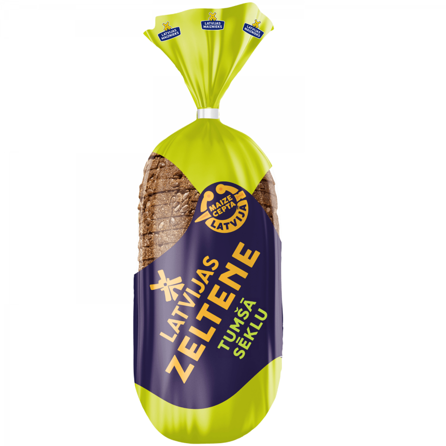 "Latvijas Zeltene" Tumšā sēklu maize