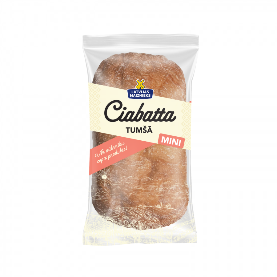 Dark Mini Ciabatta